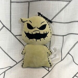 Disney Oogie Boogie Plush Keychain 6" Green Nightmare Before Christmas Ruz Clip